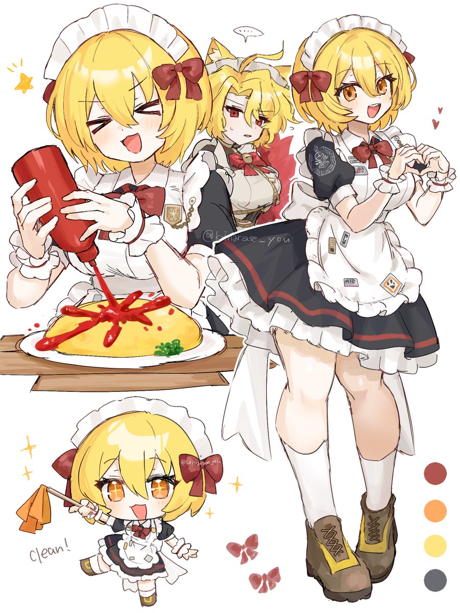 kainarase_you's tweet photo. 気づいた人いるかわかんないけど実は去年の絵のリメイクだったりする https://t.co/A9UWq0CbIB