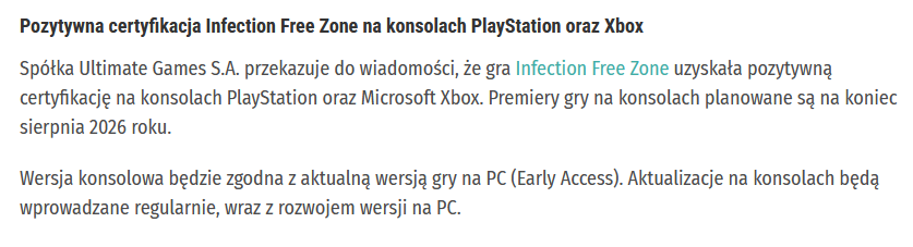 JacekN74's tweet photo. #ULG zagadka wyjaśniona - wyjdzie bieżąca wersja z PC.

Zatem w Q3 mamy DLC do Crime i duży tytuł na konsole - zapowiada się rekordowy kwartał! https://t.co/sgo0NxPBAW