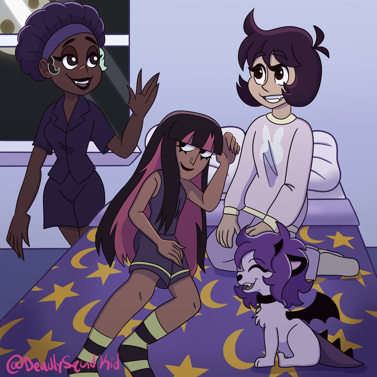 DeadlySquidKid's tweet photo. Posting my #farfetchedshow art again because I deleted my account, but now I’m back https://t.co/eAr25Zx2Ou