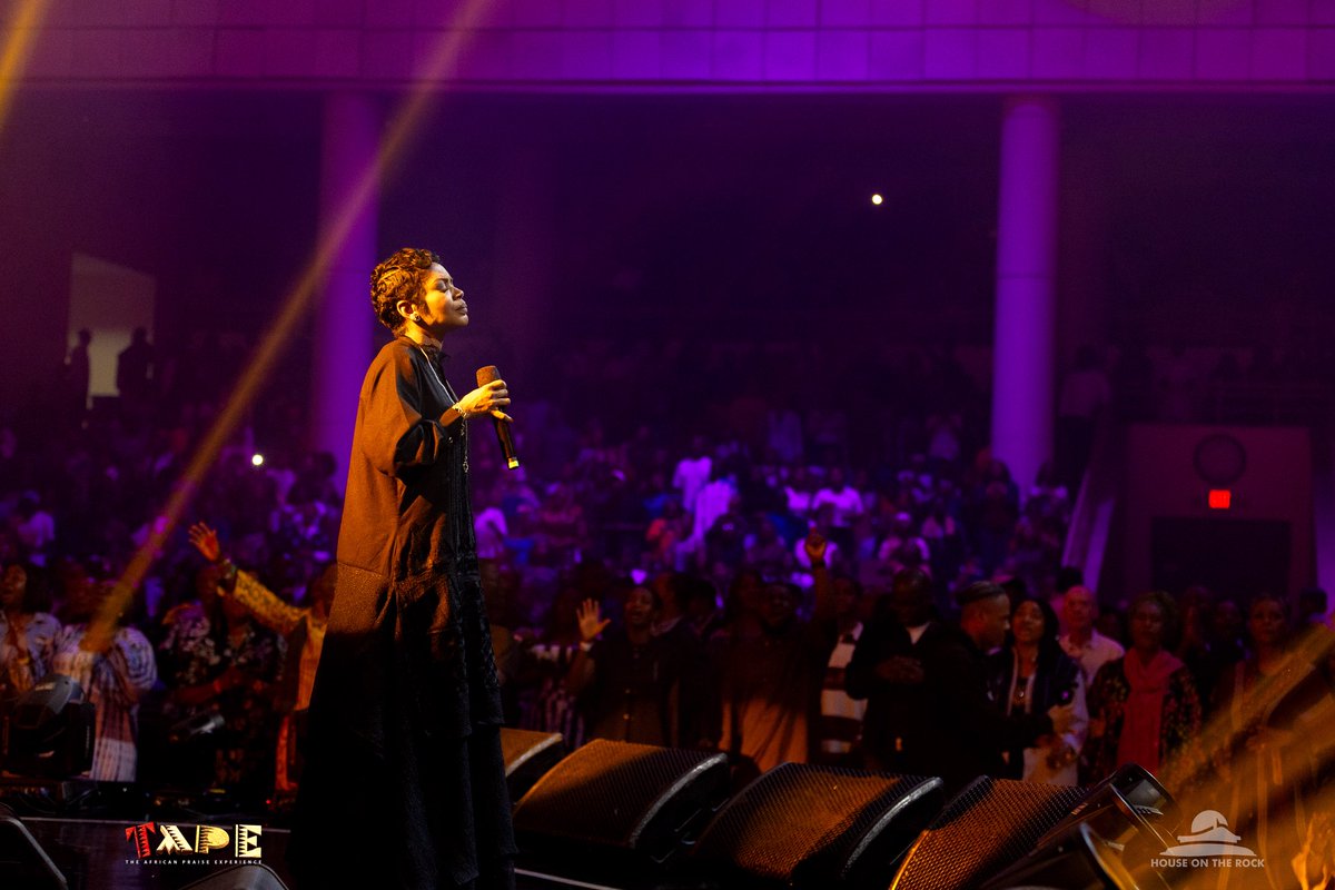 TheExperienceLG's tweet photo. The atmosphere is filled with awe as we behold the greatness of our God. The One who created the heavens and the earth, rules over every storm, and reigns with unmatched power is worthy of all honour, worship, and praise.

- @Toluwaniodukoya 
#TAPE2026
#ThyKingdomCome https://t.co/8DqlxfWadF