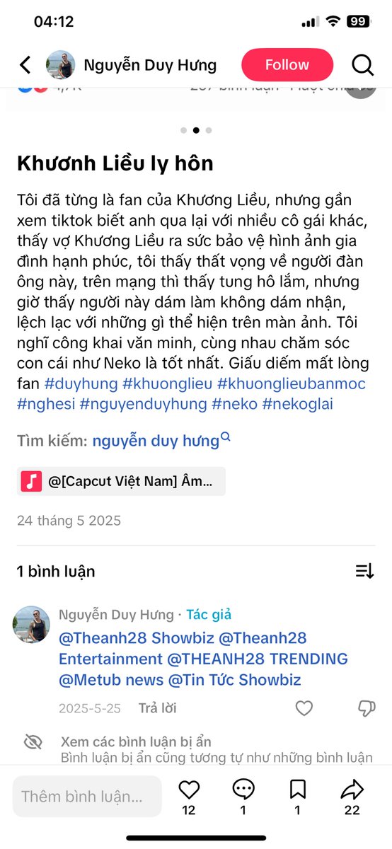 thuw2006's tweet photo. Có ai biết tình trạng vợ chồng duy hưng không ạ? Em cảm ơn ạ. Thật sự em mất ăn mất ngủ vì bài này ạ. Mong là ac không sao ạ. 
#phimvietnam 
#viral https://t.co/2iGQbGBpx5