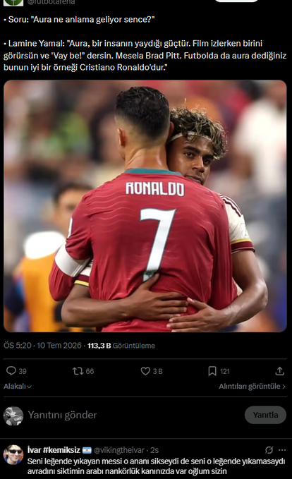 ozanq82's tweet photo. messi savunmaz kendisini şöyle baban mı aq https://t.co/OdXzdrJZNR