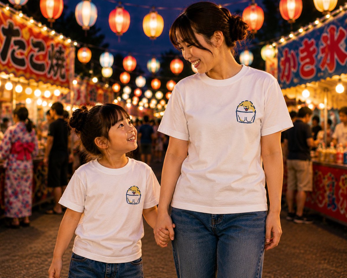 tekono83's tweet photo. 親子で楽しめる
「間違い探し」Tシャツを作りました🍧

あなたは見つけられますか？👀

間違い探し02【両面】
https://t.co/qWA8mgXCHp⁠
#Tシャツトリニティ #ゆるいイラスト #かき氷 https://t.co/E9OFYoweaH
