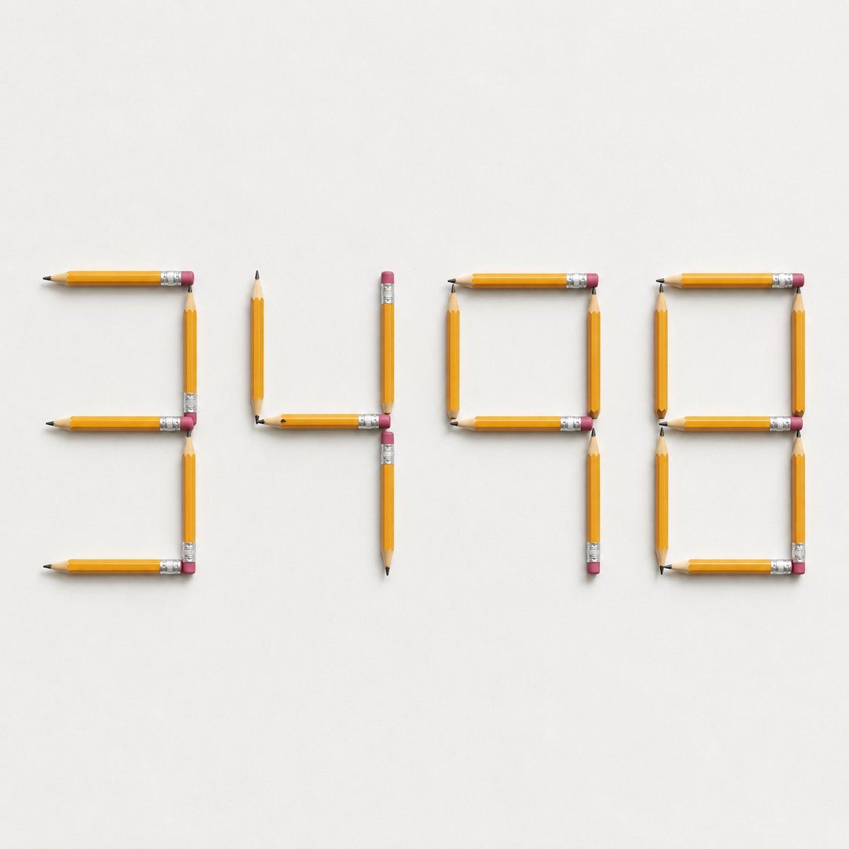 EmilyRose_X1's tweet photo. Move only 3 Pencil to create a number greater than 3498.

🚫 No hints. ⏱️ Just your brain.

Can you solve it? 👀 https://t.co/GfaqgKco52