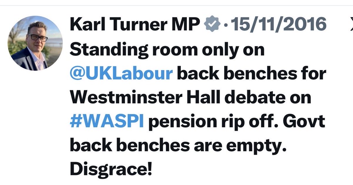 DEANCARR2010's tweet photo. @KarlTurnerMP Hers a bleeding question I’ve been asking you for over a year !here goes @KarlTurnerMP why have you abandoned the waspsi women said you would help said you would support said the concervatives where disgraceful 👇👇👇👇👇👇👇👇 https://t.co/0GhVHtt4Qo