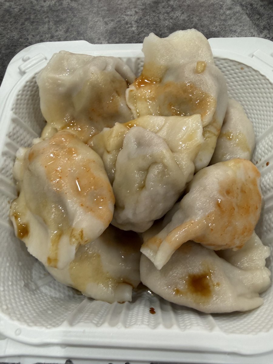 fritolaysia's tweet photo. North Dumpling, you are @fritolaysia’s #cheapeat of the week. $4.50 for 10 dumplings. Cash only. https://t.co/rKex6lUDa6