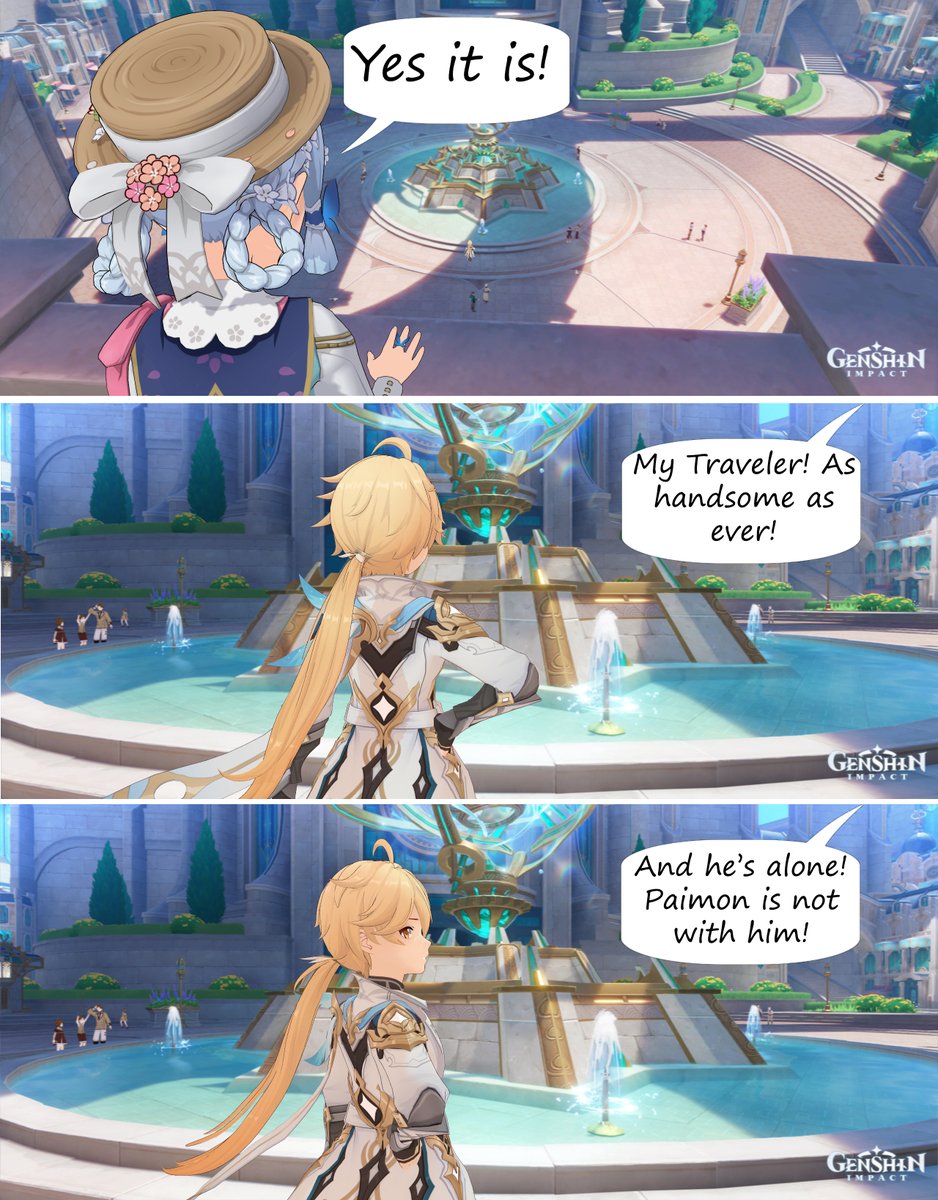 AzratemES's tweet photo. Misunderstanding - 1/3
#Aelali #Fontaine #SorryAyaka #Aino #Aether #Citlali #GenshinImpact #JustForFun https://t.co/DWAx67xlYE