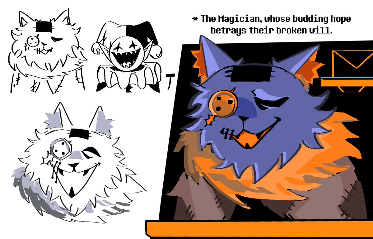 howdoipressa's tweet photo. #deltaruneㅤㅤㅤ 
i just REALLY like the way i drew this seam sorry https://t.co/Qb6LASm5LP