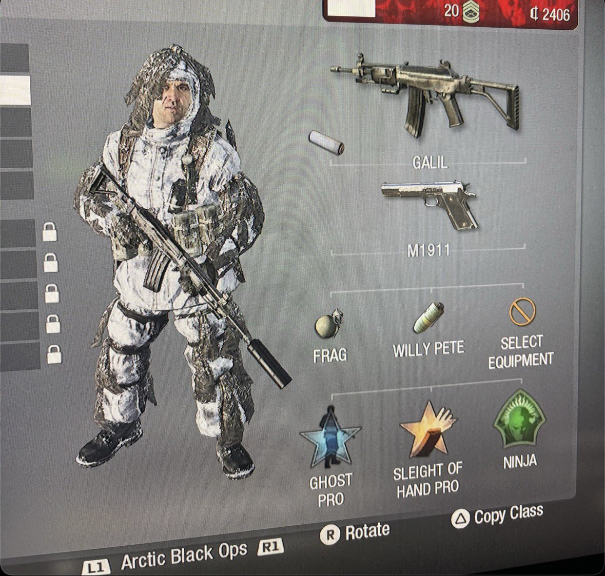 B23COD's tweet photo. Silenced Galil and unlocked sleight of hand pro these older cods are so much better https://t.co/bOV632zJkX