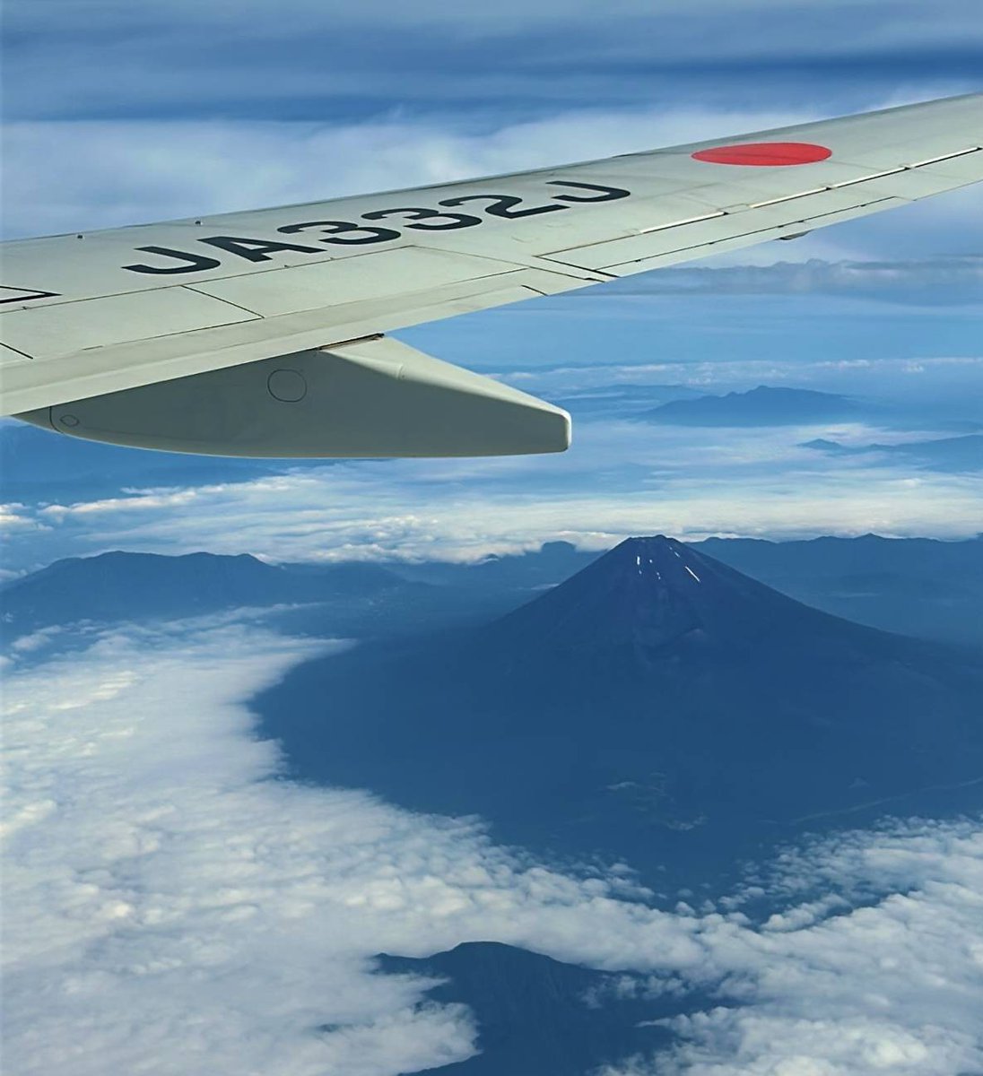 たっちょん、今日の富士山だよーっ！
