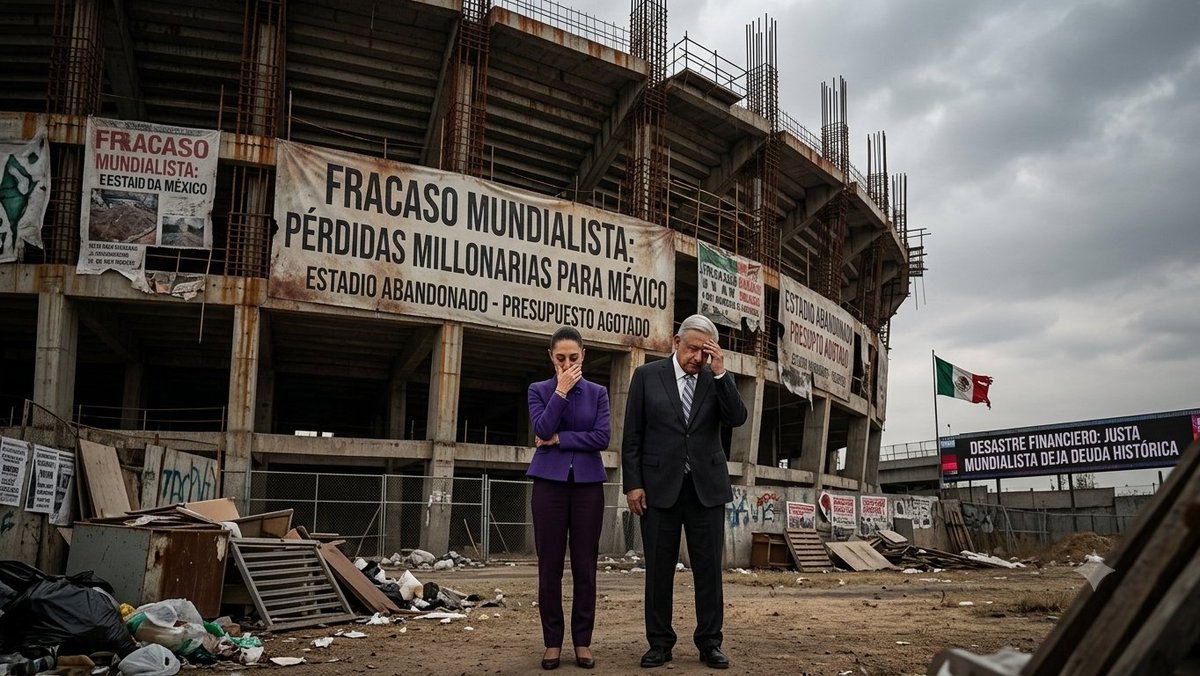 EmilioVallejoRL's tweet photo. Gracias a MORENA, el Mundial resultó un fracaso mayúsculo para México en términos financieros.

-De 5.5 millones de turistas previstos, apenas llegaron 850 mil.

-Con $50 mil MDP, la derrama económica no alcanzó ni el 25% de lo proyectado. El consumo fue en su mayoría de la afición local.

-La ocupación hotelera rondó un triste 65% en las ciudades sede. En el resto del país ni se diga, el turista extranjero no peló al Tren Maya.

-El Mundial tuvo un nulo impacto al PIB nacional, entre un miserable 0.1% al 0.15%.

En resumidas cuentas, ha habido vacaciones de semana santa con mejores resultados para la economía nacional.

Los culpables del fiasco tienen nombre y apellido: López Obrador, Claudia Sheinbaum y MORENA.

-El régimen obradorista canceló la construcción del NAIM. Sin un aeropuerto de primer nivel, la afición extranjera no tuvo incentivos para extender su permanencia en el país.

-Tal y como se predijo, nadie utilizó el AIFA para conectar con los atractivos destinos al interior de la República, sin mencionar el deplorable estado del AICM. Lo mejor hubiese sido contar con un solo gran HUB aeroportuario en Texcoco que enlazara a la capital con el resto de la nación e incluso con las ciudades sede en Estados Unidos y Canadá, competitividad aérea que hubiese resultado una gran ventaja para la afición extranjera.

-Pese a las mentiras de la dictadura, la feroz inseguridad y violencia de los cárteles -manifiesta desde meses antes con la muerte de "El Mencho"-, inhibió a los visitantes internacionales, amén de la pésima organización del Gobierno de Clara Brugada que dejó como saldo cinco muertos.

-El Gobierno Federal invirtió cantidades ínfimas de recursos públicos y humanos en lograr un Mundial deportiva y culturalmente atractivo; desde la mediocre remodelación del Estadio Azteca, la ínsipida inauguración sin la titular del Ejecutivo Federal, hasta los escasos eventos relacionados a la justa.

No hace falta decir más: México bajo el etno-populismo obradorista es el país de las oportunidades perdidas. Nuestra nación pudo cosechar crecimiento, generación de empleos y vender ante el resto del orbe nuestra marca país, pero eso solo es posible con un gobierno de corte tenocrático que comprenda el potencial de eventos deportivos de alcance global.

El PRI organizó dos Mundiales y unos Juegos Olímpicos que pasaron a la historia entre los mejores. El PAN hizo lo propio con los Panamericanos de Guadalajara 2011. MORENA no pudo con un Mundial que ni siquiera se jugó totalmente en México.