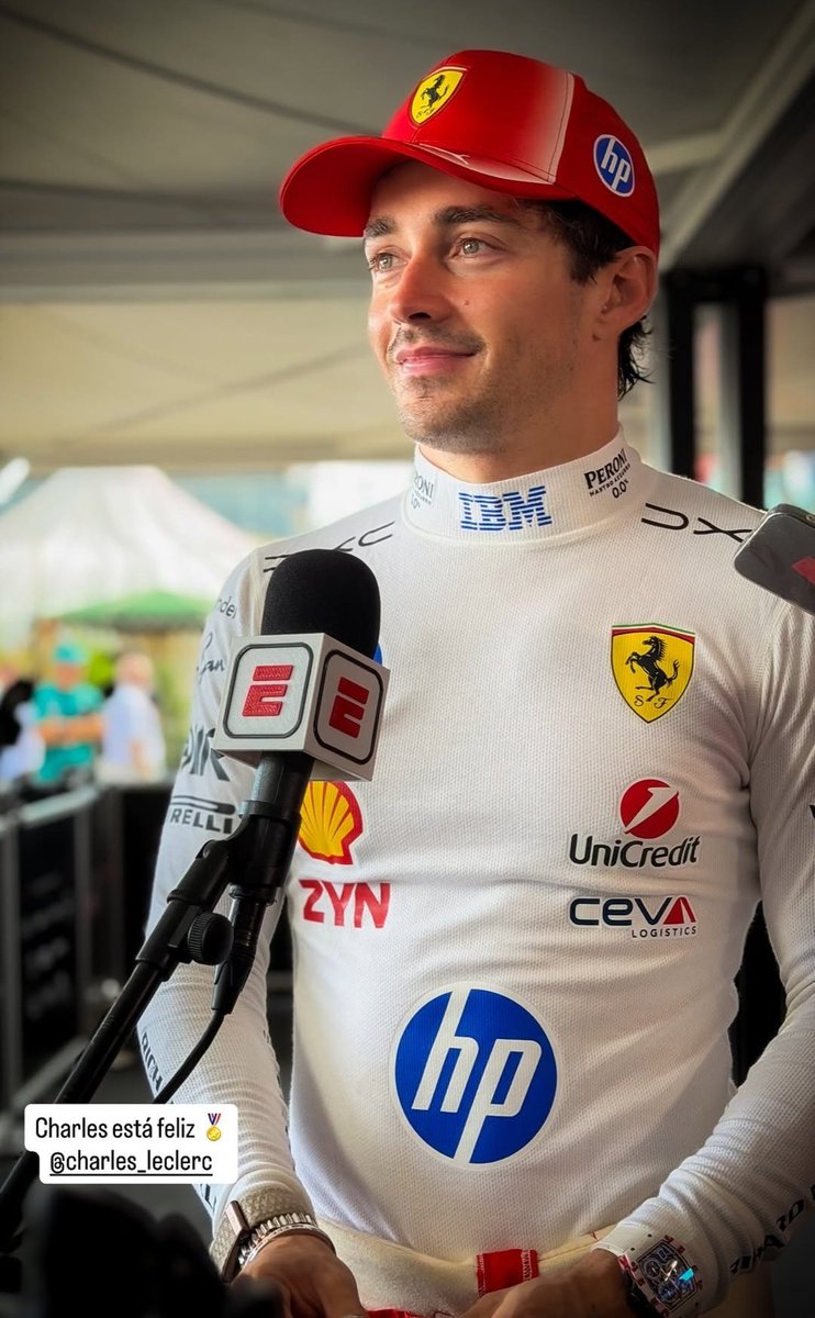 leclercsletters's tweet photo. look how pleased he was after the race 🥹❤️‍🩹 https://t.co/Ot2GKa60wi