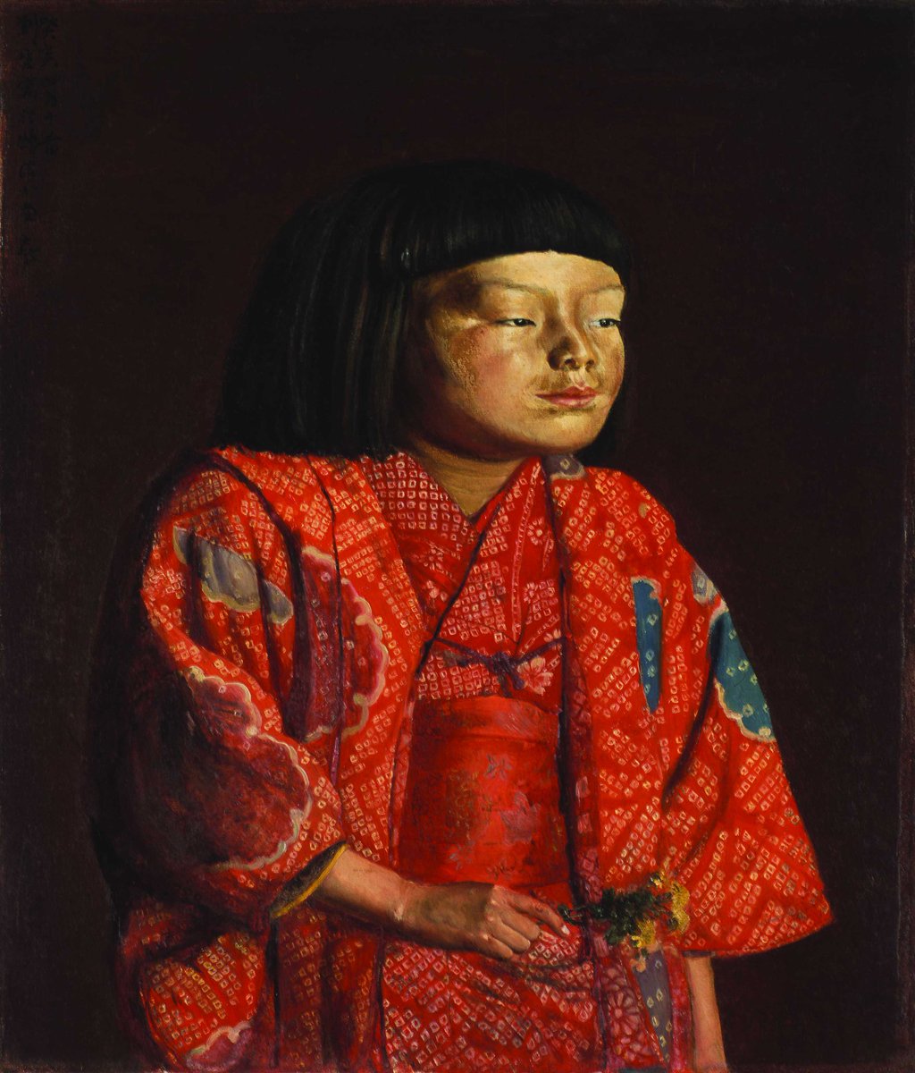 岸田 劉生 きしだ りゅうせい Kishida Ryūsei 1891–1929 《童女（麗子