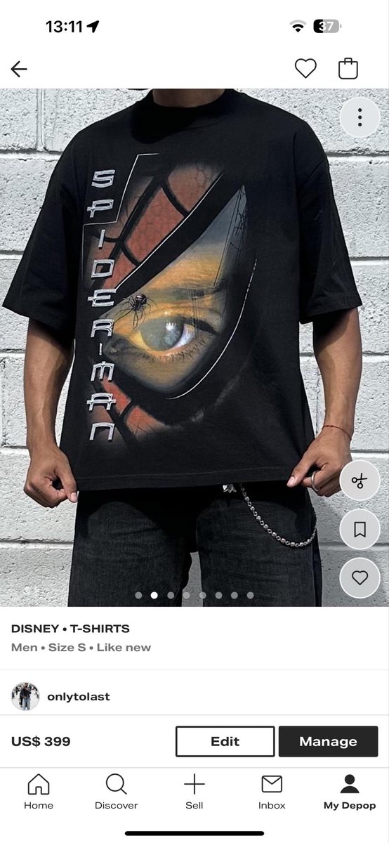 uprunvas's tweet photo. @JuanEditzs @brurlnd Rare Sam Raimi, Spider Man Graphic tee for sale.

https://t.co/qoRxLpIKoK https://t.co/npC1zbvwBr