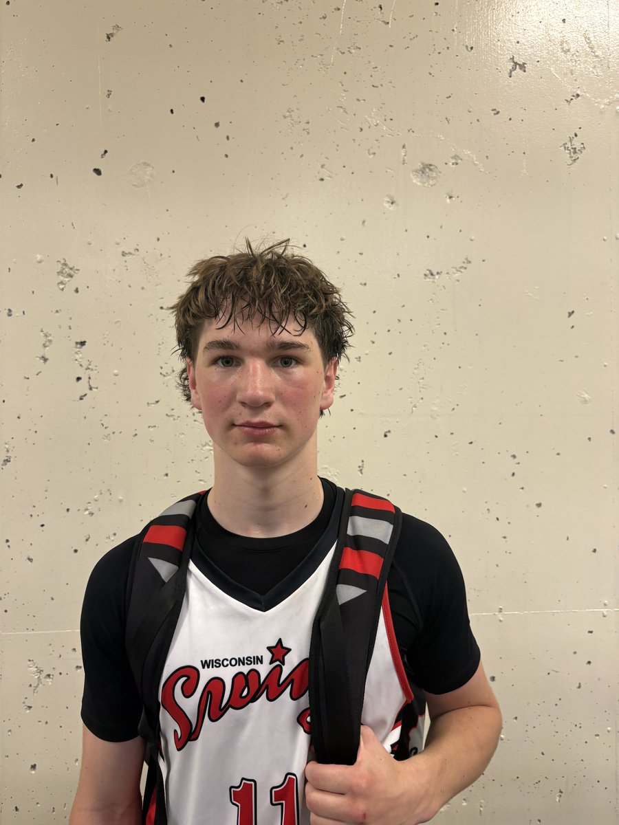 WisconsinSwing's tweet photo. 16u Easterday improves to 2-0 in Nashville with a 62-54 win over AE5 Texas.  2028 Holden Ackerman with 14, 2028 Jameson Paukner with 13 to lead the way. https://t.co/XuyRIh9joL