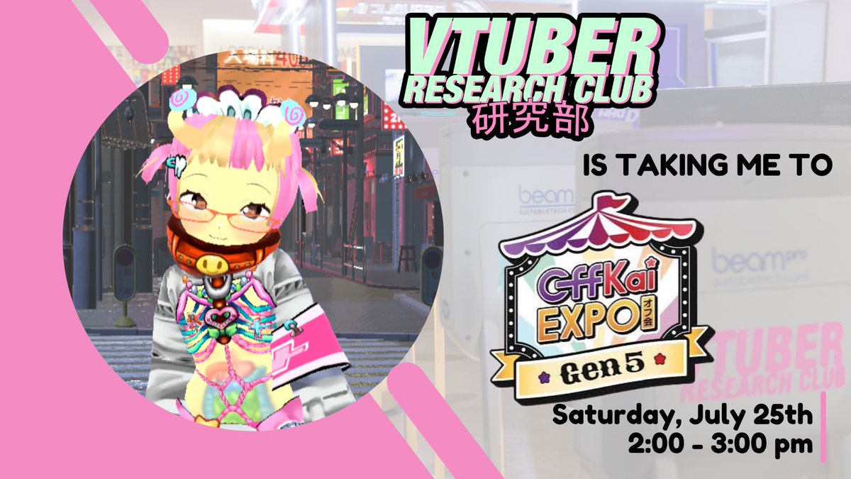 punipunibug's tweet photo. meet me @OffKaiExpo 🔰
i will be with @The_VTRC at their booth from 2:00 - 3:00 pm 💗 https://t.co/lLoMSGQC0W
