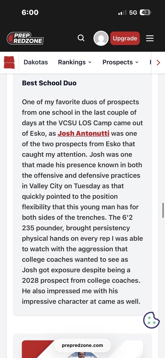Josh Antonutti (2028) tweet media