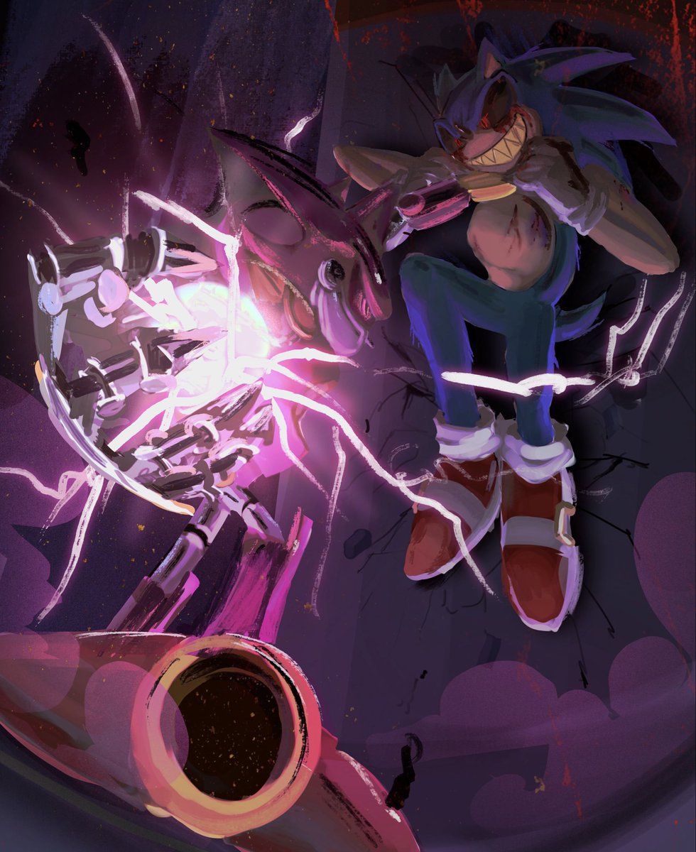 dabiusxx's tweet photo. Basado en la animación de Mapleriot
#sonicexe #metalsonic #fanart https://t.co/HyRCgbG4FX