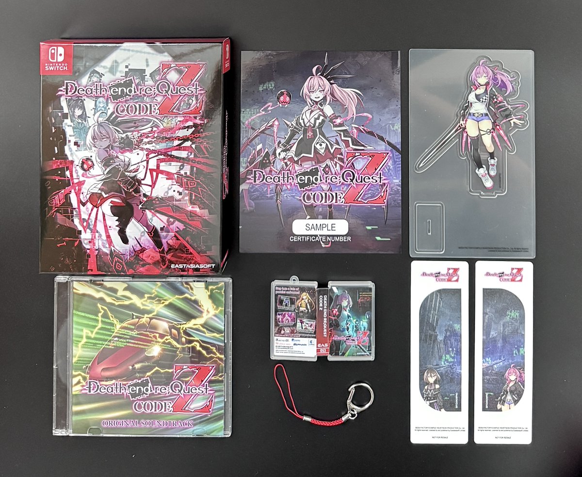 eastasiasoft's tweet photo. ICYMI — Physical editions of Death end re;Quest Code Z for Nintendo Switch will begin shipping later this month!

Have you secured your copy?

PREORDER HERE:
📦🛒 https://t.co/ixZEd3gfEu https://t.co/HGHS0TrEjx