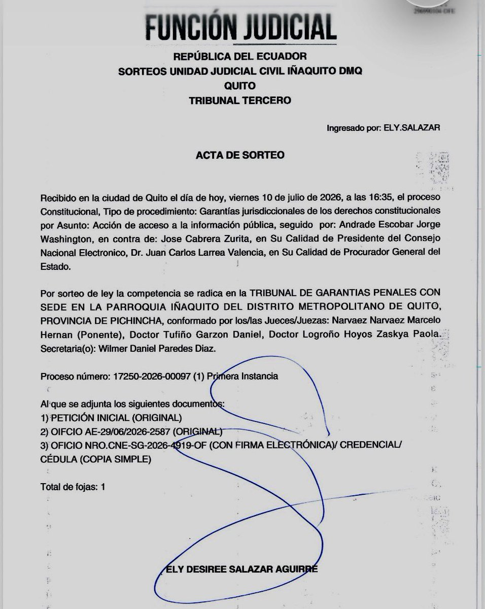 Drwandradee's tweet photo. 🚨DEMANDAMOS A JOSÉ CABRERA, presidente del CNE|| por cuanto hasta el momento NO nos entrega las copias de las cacareadas contestaciones y oposición a nuestras solicitudes de REVOCATORIA, por parte de Mr. Daniel Noboa y @mjpintoec y además para verificar las 22 cajas de CARTÓN📦llenas de mentiras. 
✍️ No es posible que a los proponentes y a los ciudadanos nos impidan conocer su contenido, y contribuyan para que se imponga la narrativa de una supuesta falta de fundamentación o que ellos habrían justificado los cargos. 
✍️ La transparencia en las actuaciones del @cnegobec tiene que inaugurase en el país; así como debe aplicarse el principio de publicidad @jr_cabreraz @ElenaNajeraM @CNE_EnriquePita @DianaAtamaint #EstelaAcero 

#LaRevocatoriaVaPorqueVa 
#RevocaEC🤳🇪🇨
#RevocatoriaNOboaPinto
#LaUnidadHaceLaFuerza 
#NoboaTieneMiedo