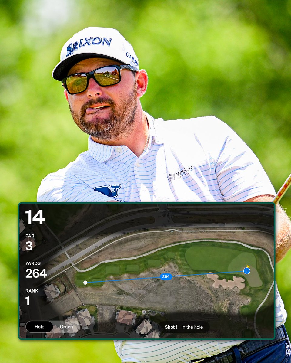 KornFerryTour's tweet photo. 264-yards and IN 🚀

Matt NeSmith makes light work of the par-3 14th for his third career ace! https://t.co/bMDhmtKozb