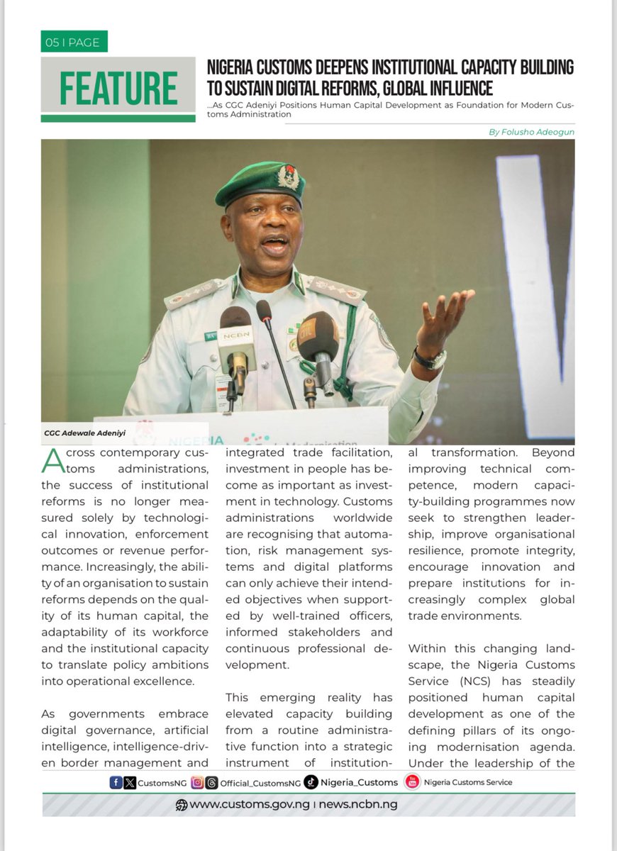 NIGERIA CUSTOMS tweet media