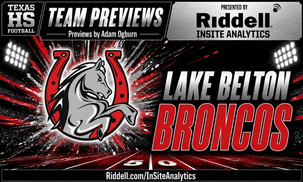 AdamOgburnTV's tweet photo. 2026 @texashsfootball Preview #89: Lake Belton has made the playoffs the past four years.

It's a streak set to be put to the test this fall as the Broncos make the jump to 6A football!

Full Lake Belton Preview: https://t.co/QSV6cVR51P

@Colton_J_Colvin @TheReal_Zion3 @JessiahJames2 #txhsfb