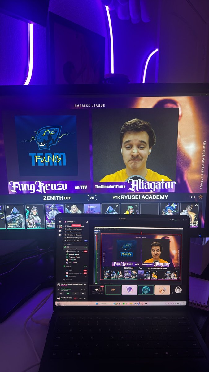 EmpressValorant's tweet photo. OUR FIRST FEATURED MATCH OF SEASON 2 LIVE NOW. 

TUNE IN https://t.co/ClHiVOJ1Kn