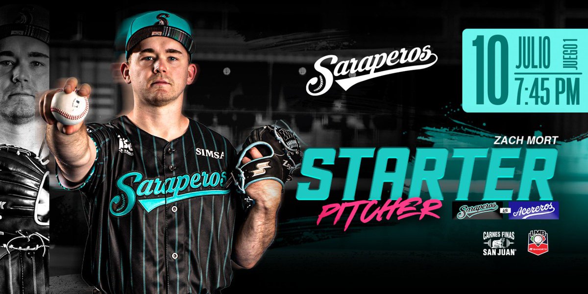 ClubSaraperos's tweet photo. Hoy lanza ๐บ๐ธ๐๐๐๐ ๐๐ค๐ง๐ฉ , para el primero de la serie en Monclova.
@CarnesFinasSanJ
#OrgulloQueSeHereda #SLW https://t.co/OLMhzENxgd