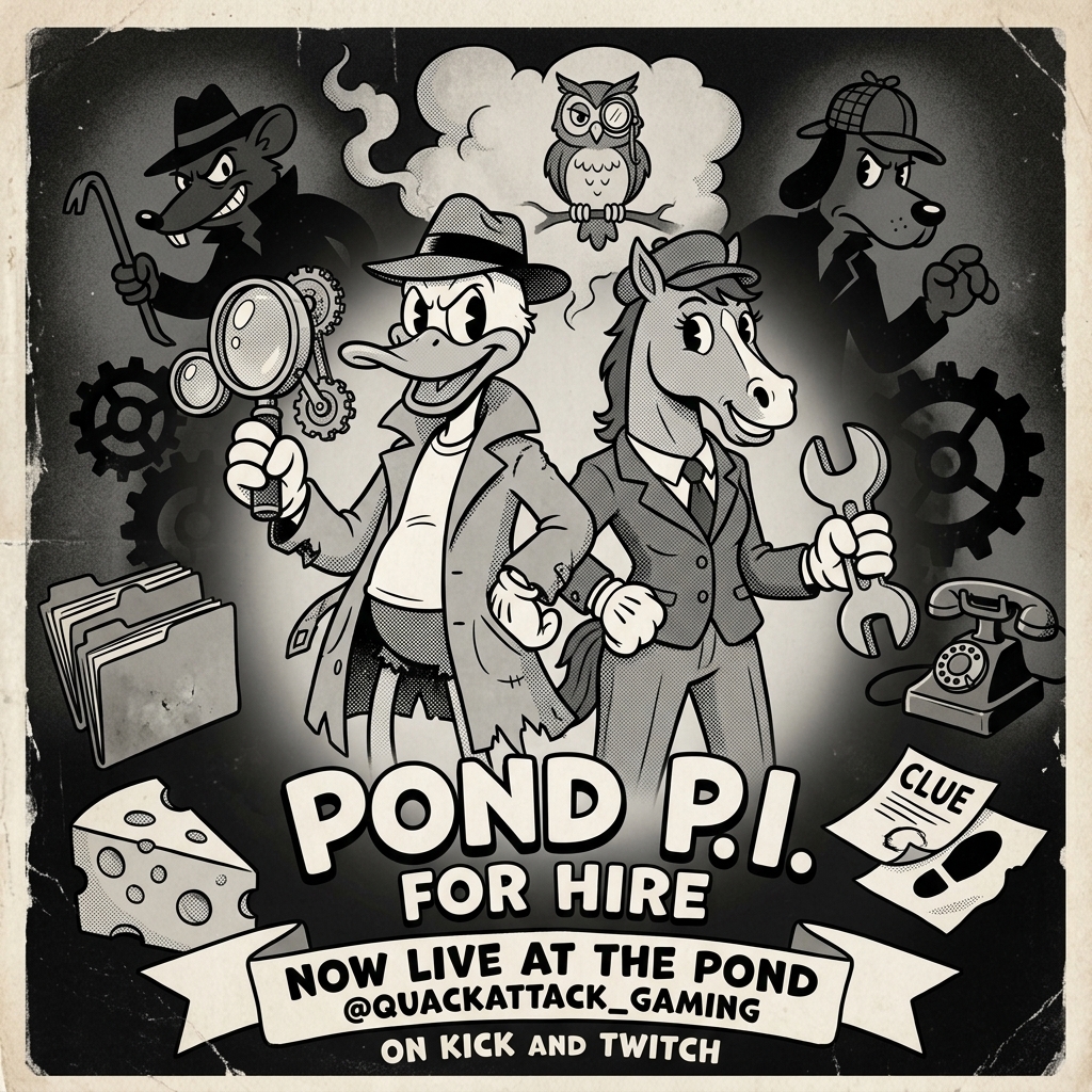 lequack86's tweet photo. 🦆Broadcasting Live From the Pond  
No corporate meetings. 
Just games, laughs, and whatever. https://t.co/1x2gnoRHPV https://t.co/aSJiExkOlN
Turn the Pond into one of the Great Lakes.             #Twitch #Kick #RetroGaming #LiveNow #RetreatsCommunity #StayFurious
@Retreats_Home https://t.co/DjTVZWiW1h