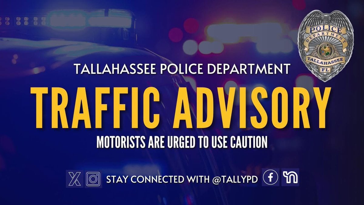 TallyPD's tweet photo. The Tallahassee Police Department is currently investigating a fatal vehicle accident that occurred in the area of Barclay Lane and Godfrey Place at approximately 5:17 p.m. Within minutes of the initial call, multiple units from the Tallahassee Fire Department responded. https://t.co/sdlZ3MH0Xw