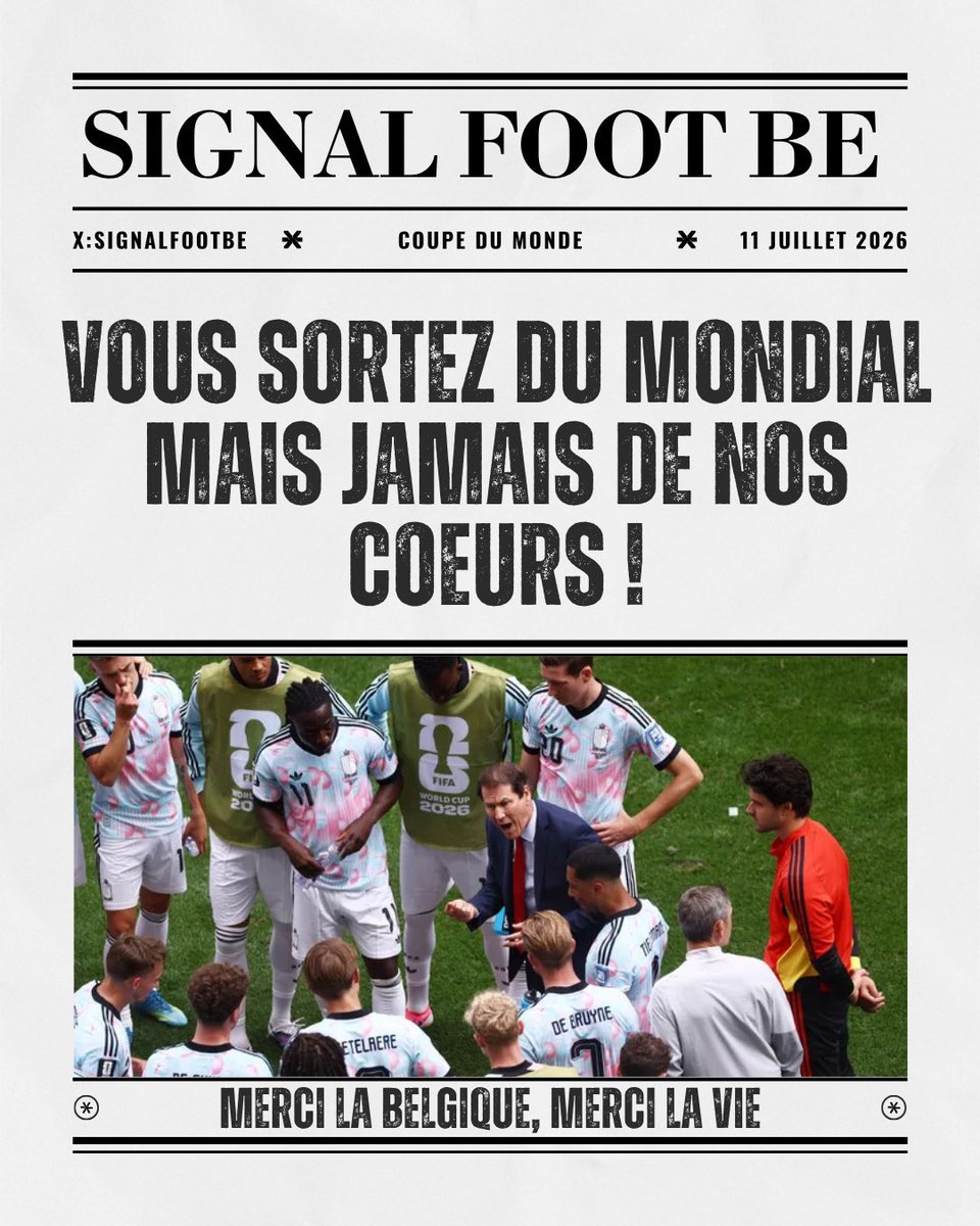 Signal Foot BE tweet media