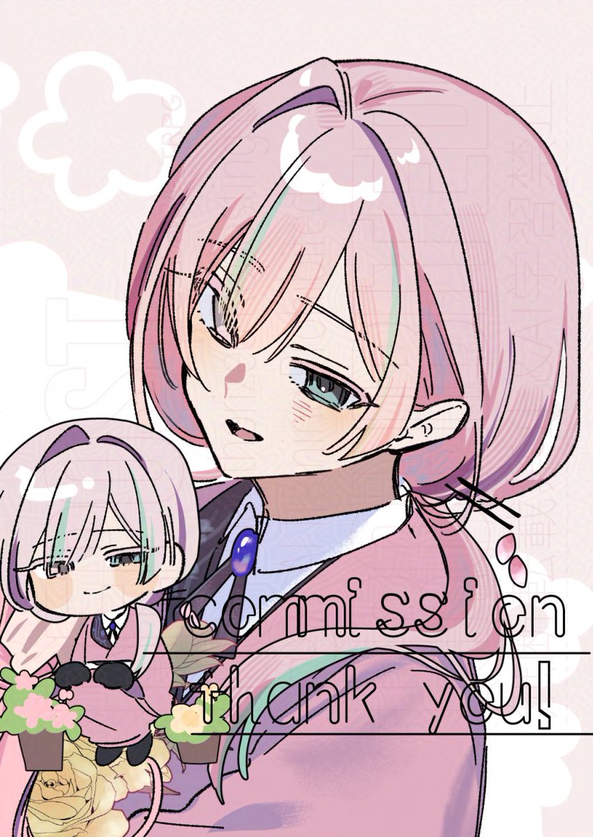 sabawye_TRPG's tweet photo. skebありがとうございました！
HO春さん～！！！最高設定を発見したため特大幻覚で描かせていただきました💖
#skeb https://t.co/B0IpAtjw59