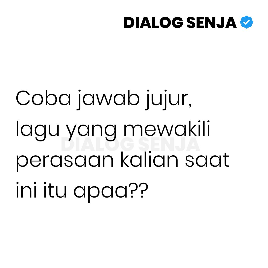 Dialog Senja tweet media