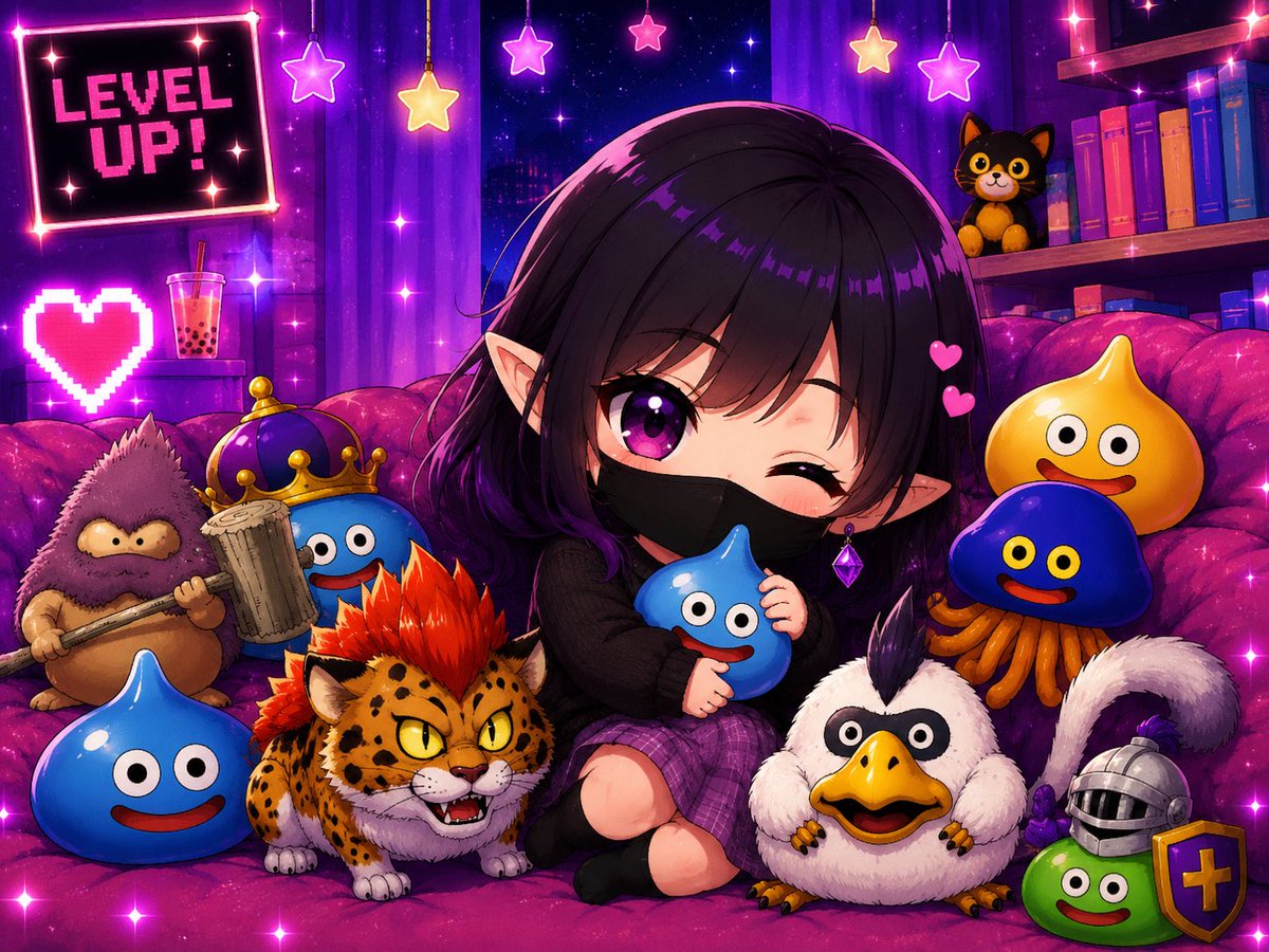 TanuPika's tweet photo. チャッピーに作って貰ったDQ仕様画像。

可愛い"(∩>ω<∩)" https://t.co/QDFcV05lql