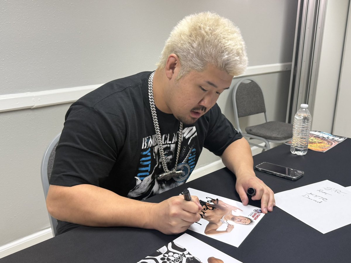 現地時間：7月10日（金）『G1CLIMAX 36』前日イベント・ミート