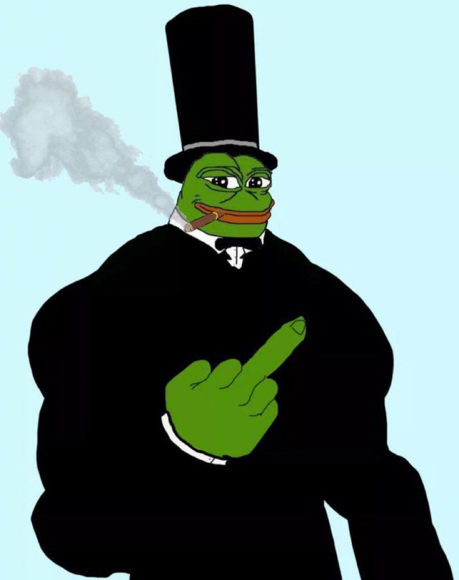 pepeRH_'s tweet photo. Fuck you. Higher.

$PEPE https://t.co/vBeZtq7thQ
