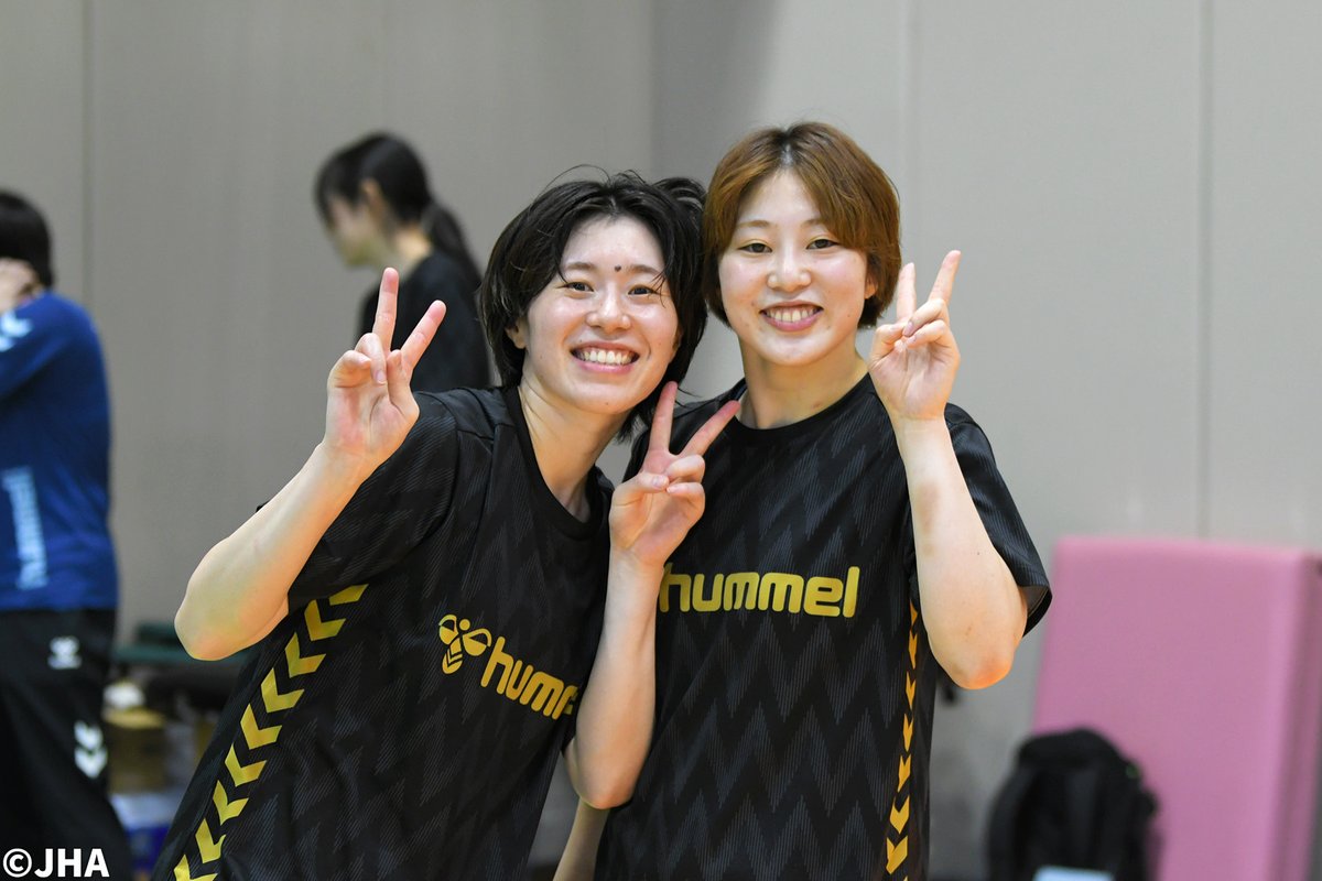 JHA_national's tweet photo. 😊✌

🇯🇵#おりひめジャパン
📝第1回強化合宿
📅7月7日(火) ~ 7月14日(火)
📍味の素ナショナルトレーニングセンター

参加メンバー🔽
https://t.co/M3t74mTV1I

#ハンドボール日本代表 https://t.co/gwSWlbNhdD