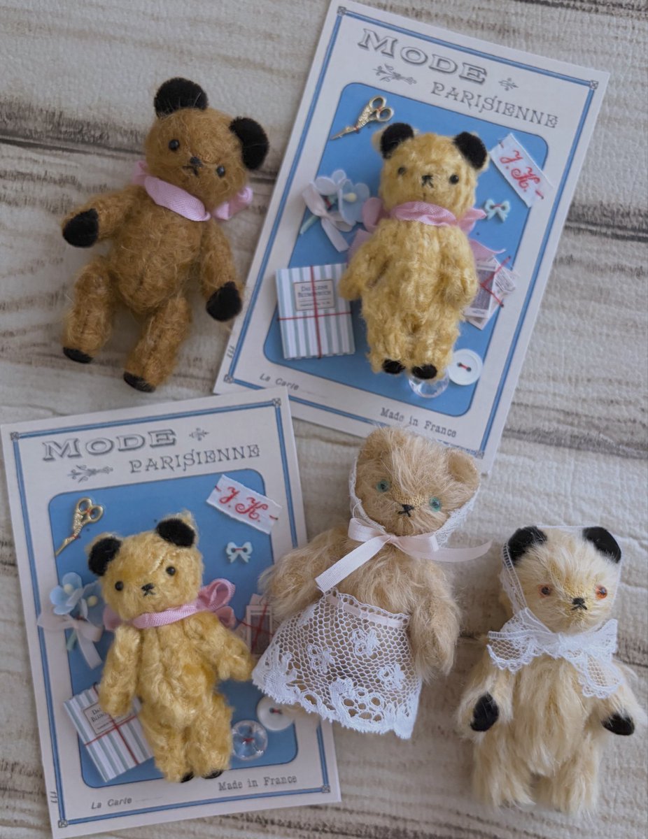 kleinar_bear's tweet photo. 🎈#アイドール東京77 出展します！

ドールさんのお友達になりそうな小さな子たちも🎀
アイドールは初めてなのでどきどきしておりますが、ぜひ遊びにきてくださいね！
どうぞよろしくお願いします🧸

📍No. R26
🗒2026/07/12（日）11:30~16:30

#アイドール東京
#idoll https://t.co/i8F3P70DxC