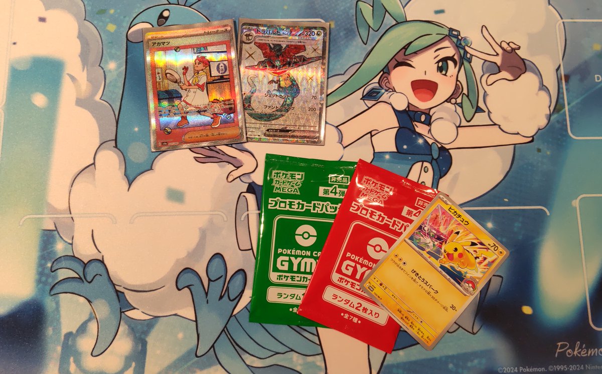 本日12：00から行われた 「ポケモンカード ジムバトル」 優勝は