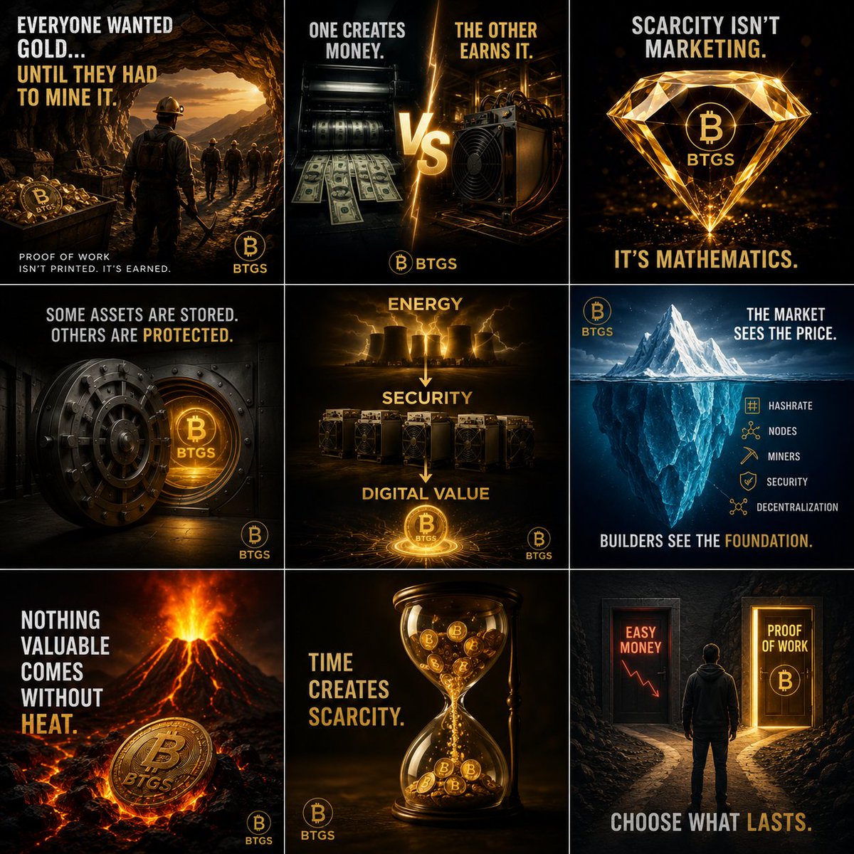 BTGSGOLD's tweet photo. Everyone wanted gold...Until they had to mine it.
$bitcoingold $BTGS
#Bitcoingold #bitcoin #mining https://t.co/nH8GS9Fp64
