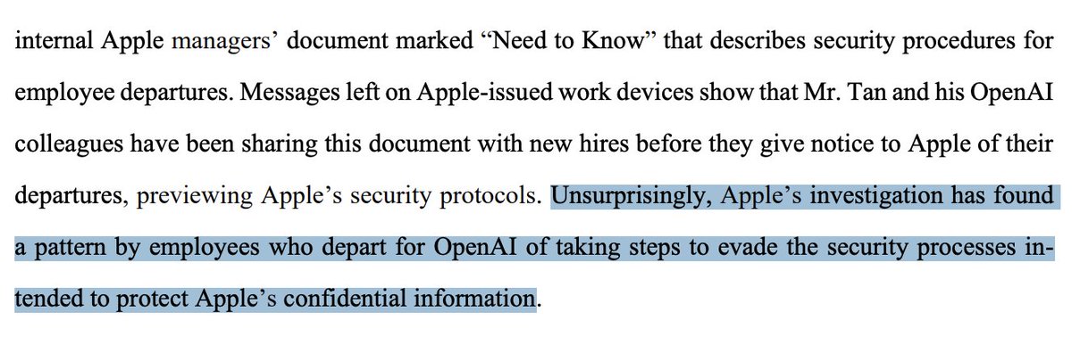 Apple Sues OpenAI Over Alleged Trade Secret Theft