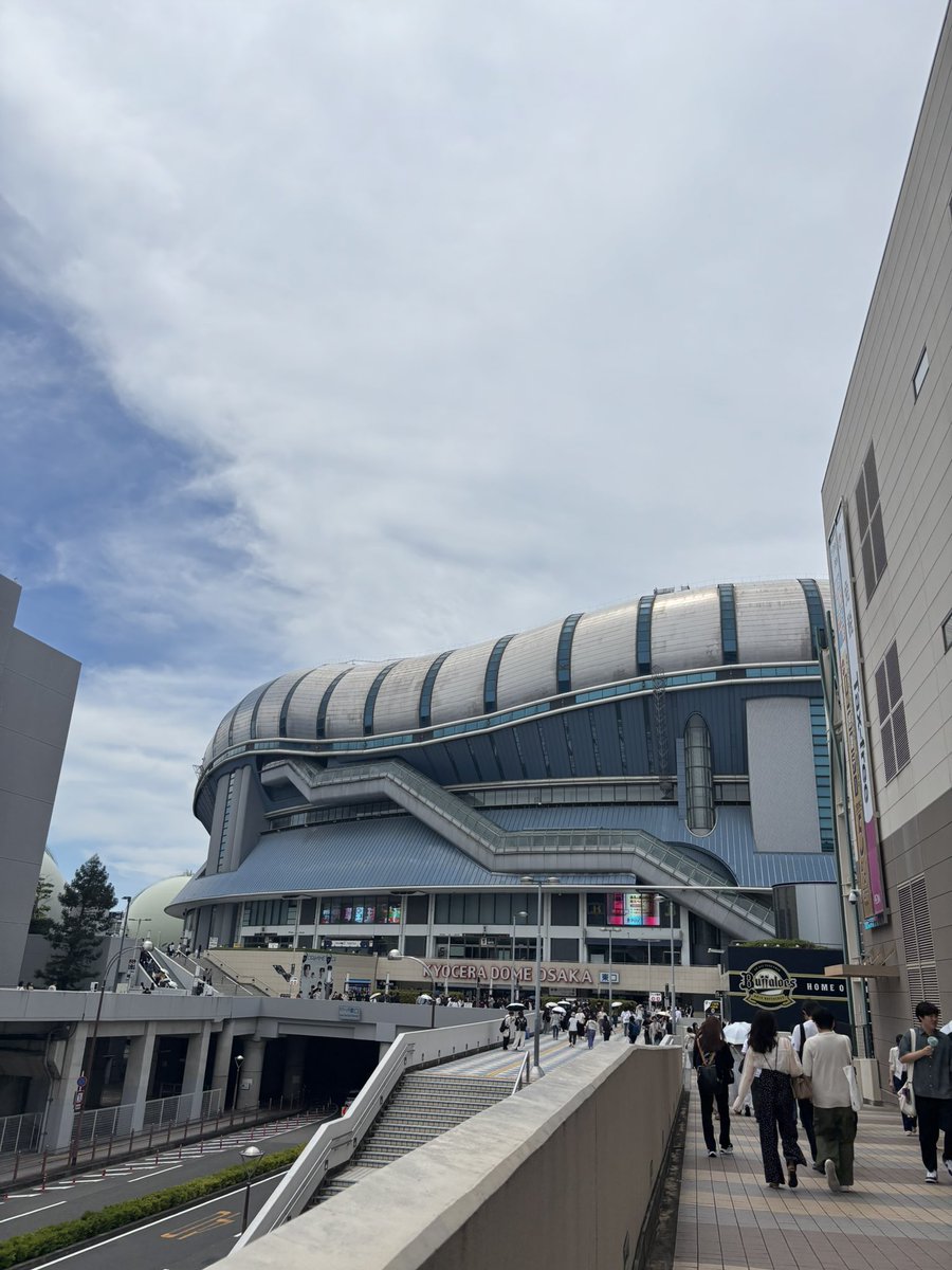 enderxky's tweet photo. ドーム着いた‼️ https://t.co/1HhRNKUCfQ
