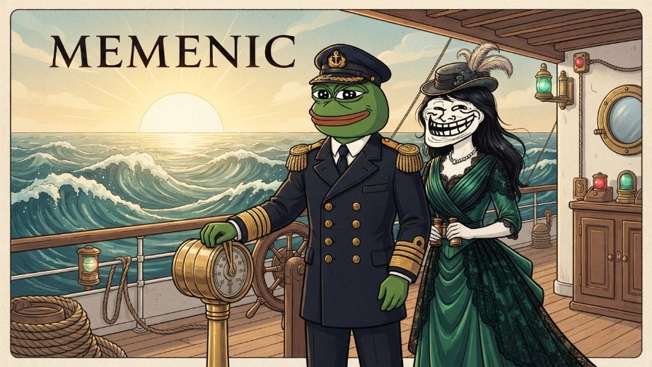 thememenic's tweet photo. ⚓ Welcome aboard the $MEMENIC ship.
Are you on deck yet? 🐸🚢 https://t.co/etbmuNlfQ8