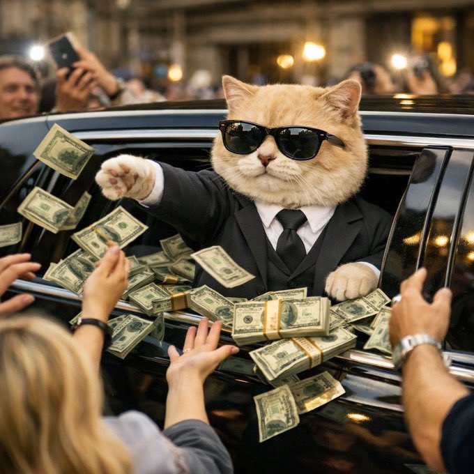 0xCryptoshi's tweet photo. @thebrianjung You should take some of that and buy 1% of Fatcat on solana https://t.co/FhuCrqqACs