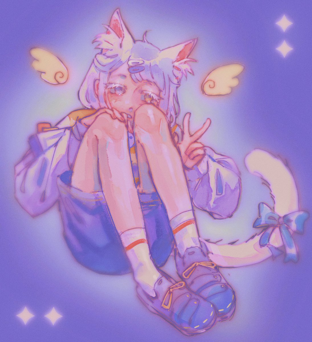 luvmorewk's tweet photo. here goes another artfight attack 😼 https://t.co/pV0rUGjHWc