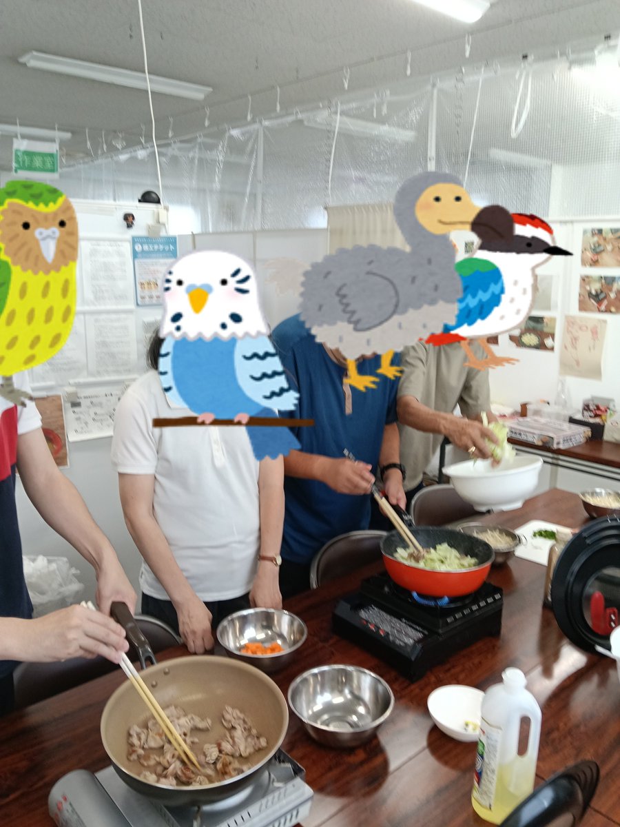 B40234938's tweet photo. 令和8年7月11日(土) 今日は焼きそば作りです　花壇で採れたピーマンも使っています　とっても美味しくできました　#福島市 #就労継続支援B型 #お喜らく #利用者募集 https://t.co/1tIe5ENuqN