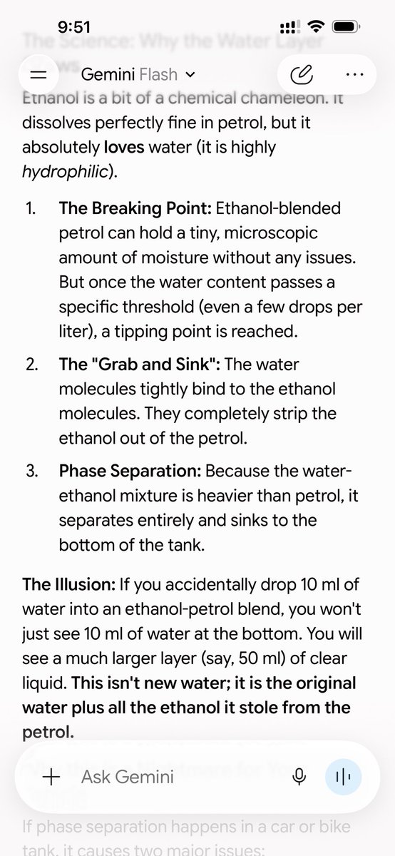 vbiaman's tweet photo. @PIB_India How car makers and PIB is ensuring that water is not leaked into ethanol blended petrol ? After paying lacs into income, RTO and GST taxes  , I had to pay 30k to repair my car. Will you refund it ? https://t.co/lkEVvttsKk