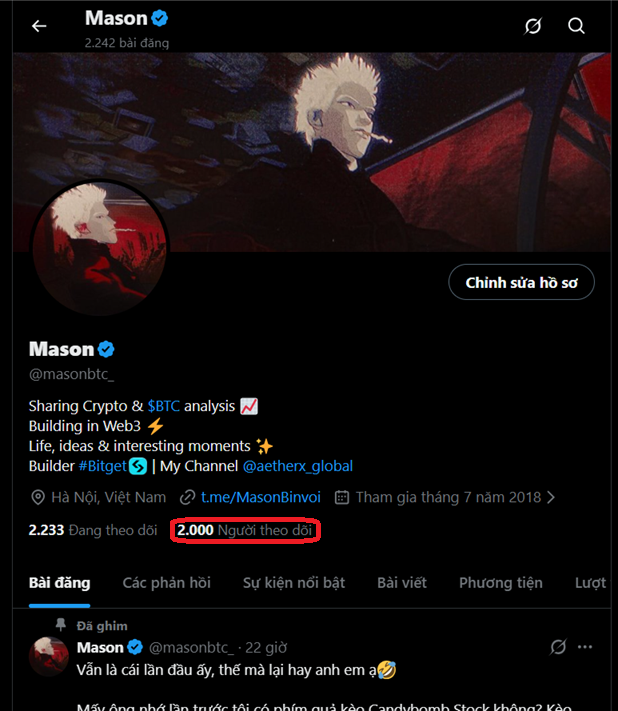 Mason tweet media