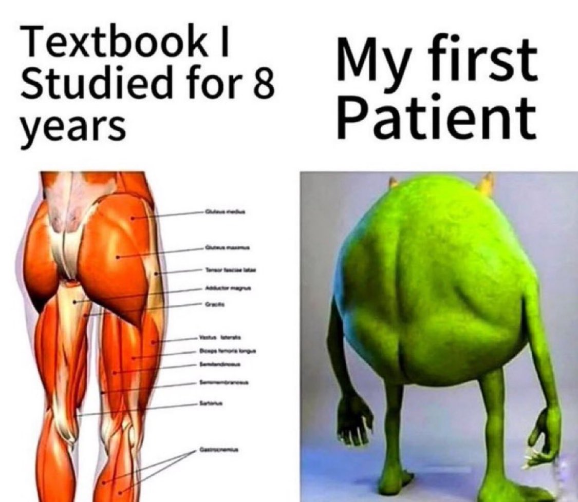 Doctors__squad's tweet photo. Patient pic in book vs patient I get 🙃 https://t.co/TCLfqEoLpA